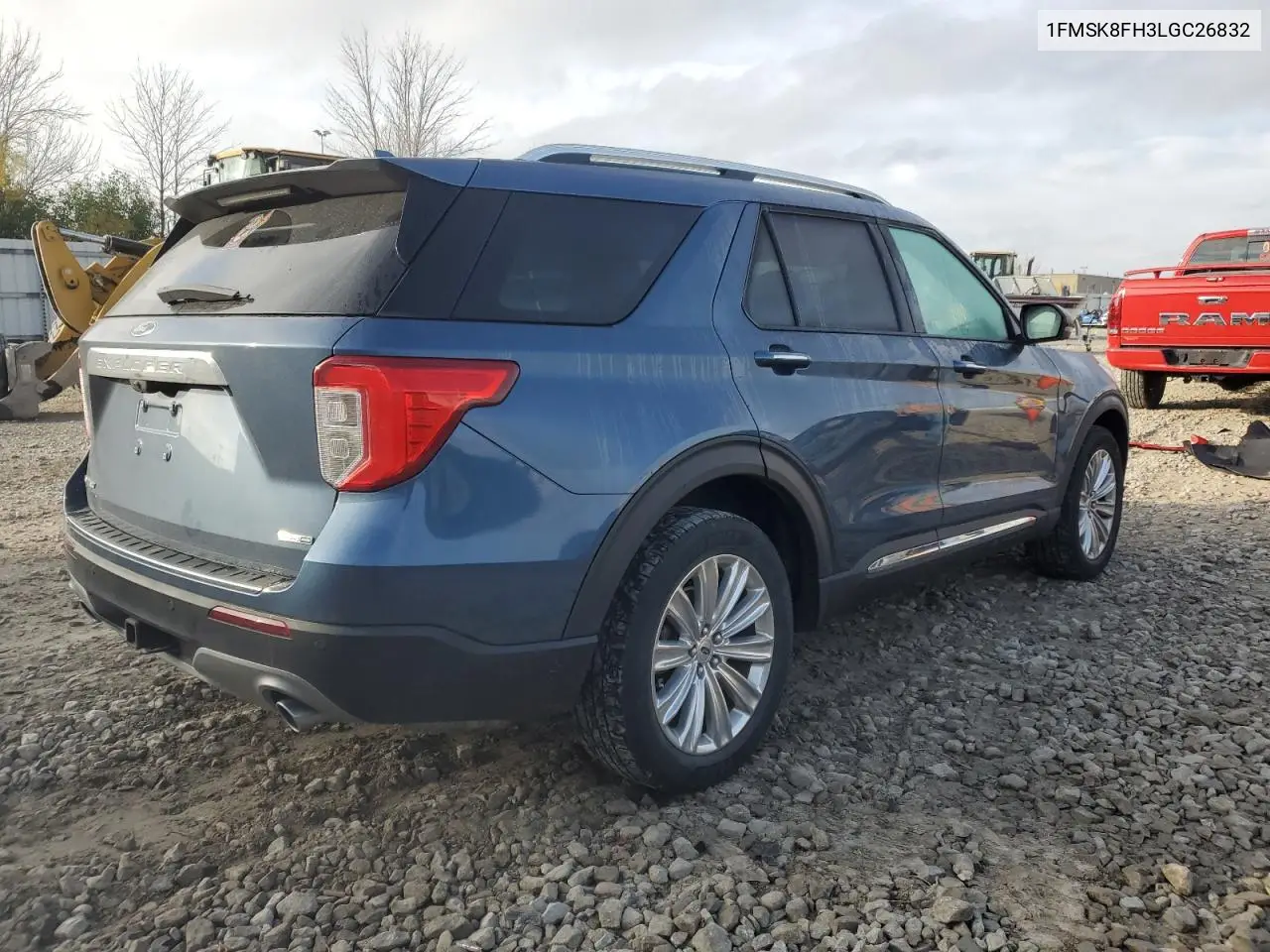 1FMSK8FH3LGC26832 2020 Ford Explorer Limited