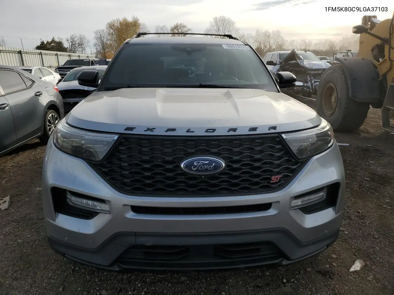 1FM5K8GC9LGA37103 2020 Ford Explorer St