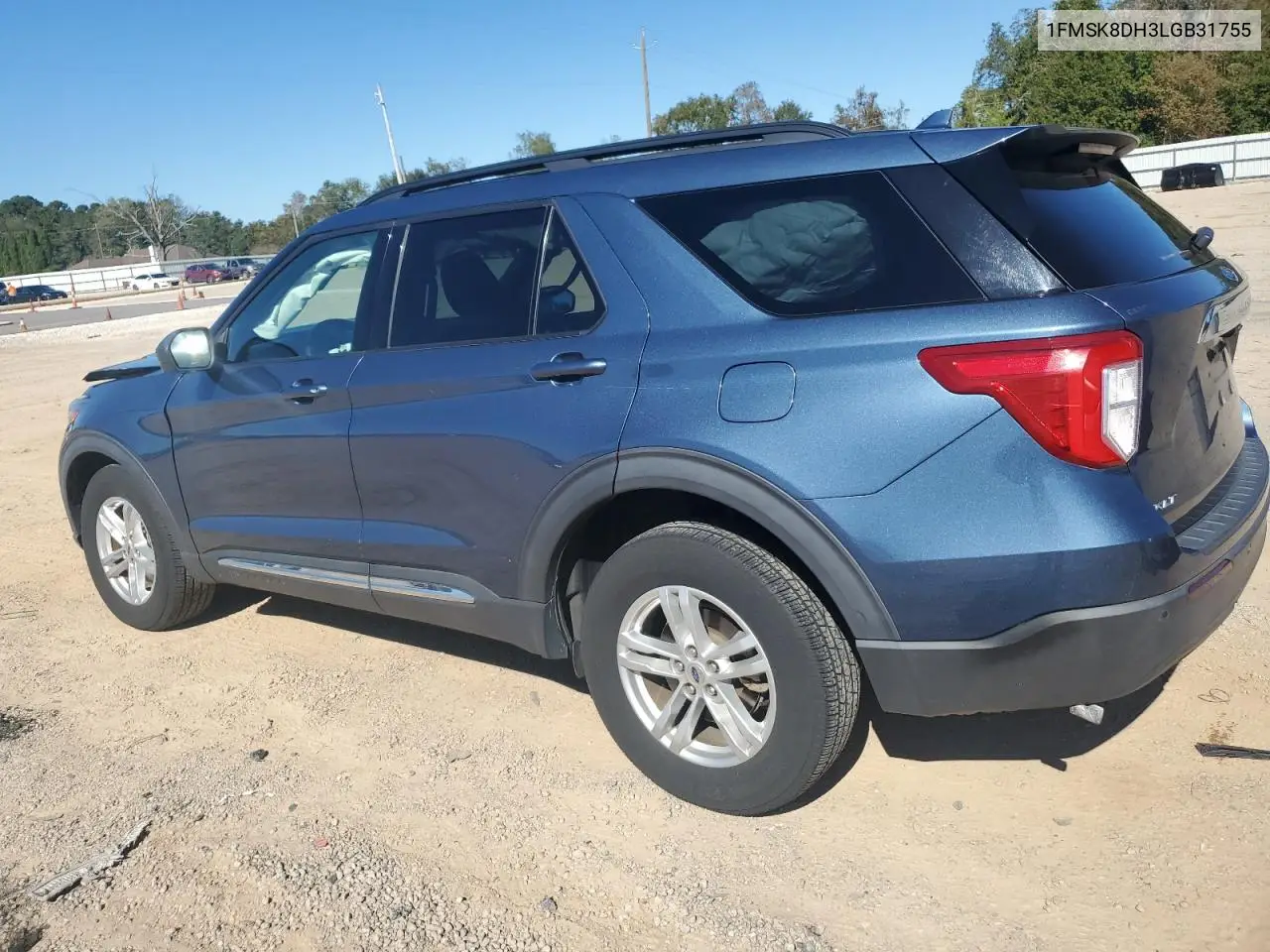1FMSK8DH3LGB31755 2020 Ford Explorer Xlt