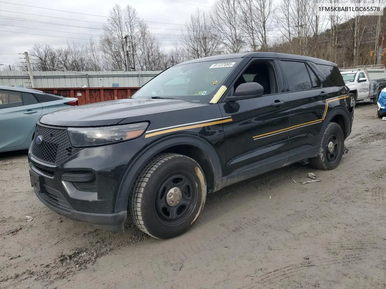1FM5K8AB1LGC65578 2020 Ford Explorer Police Interceptor