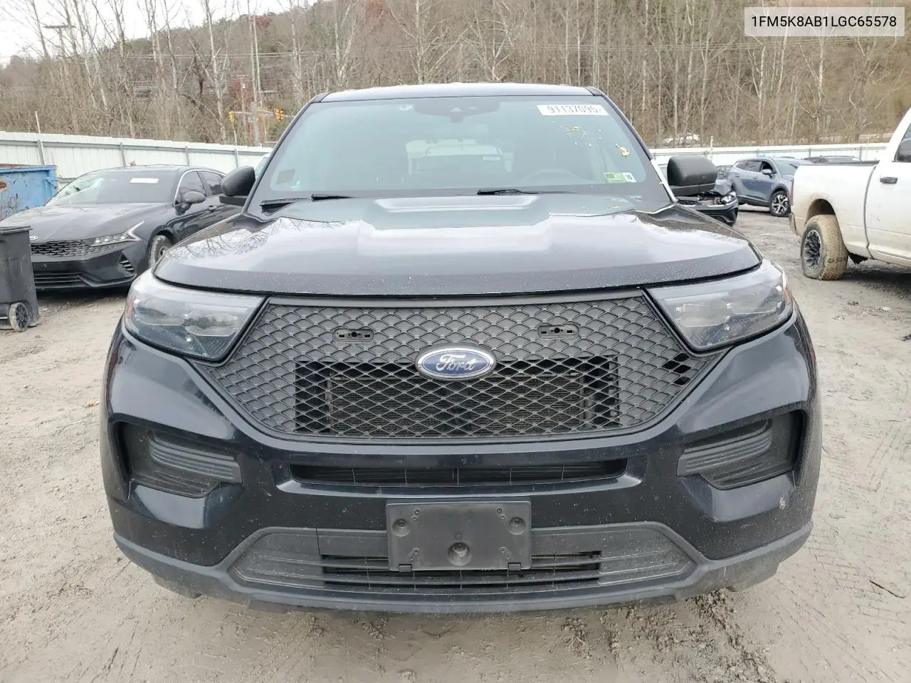 1FM5K8AB1LGC65578 2020 Ford Explorer Police Interceptor