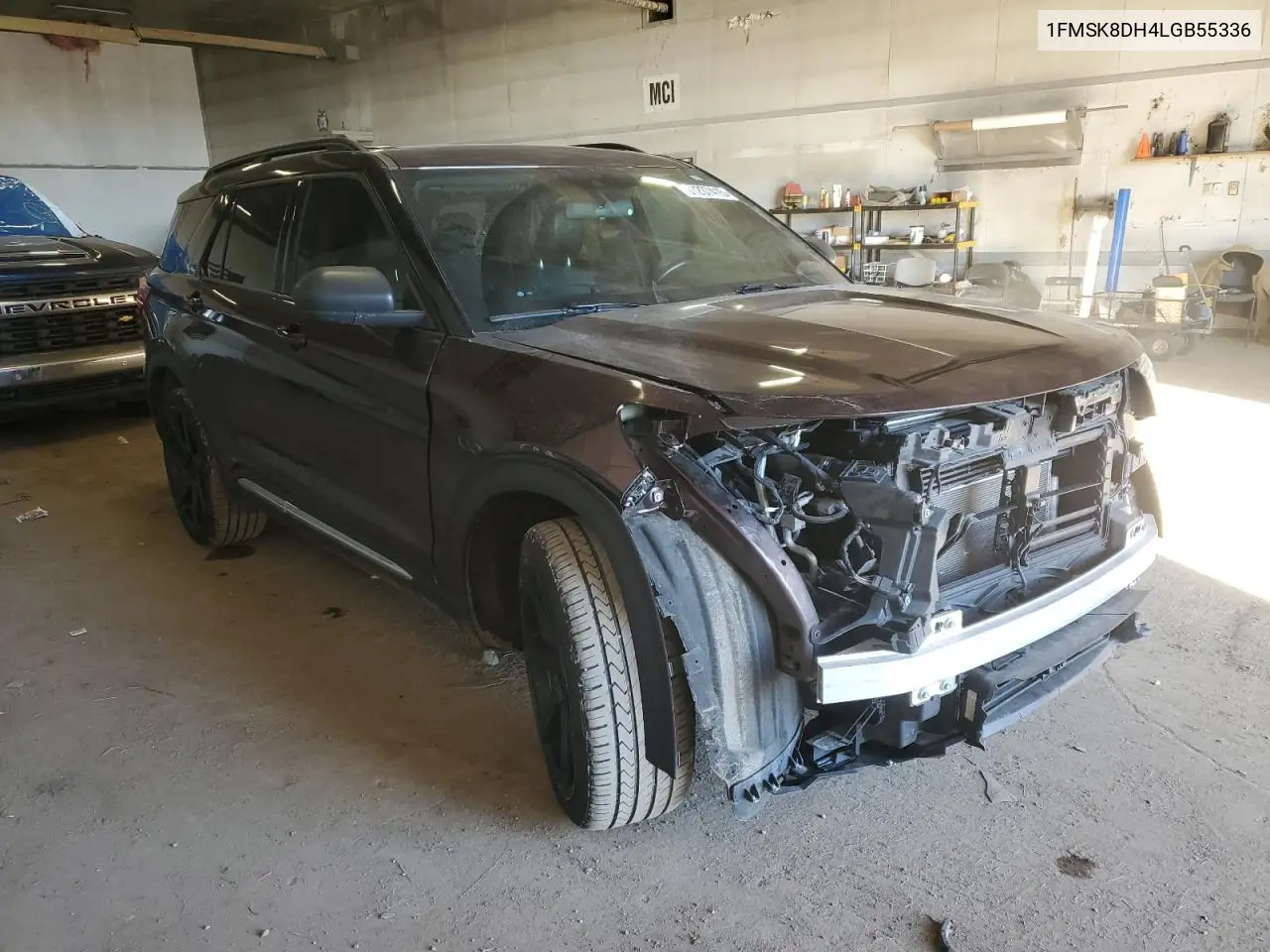 1FMSK8DH4LGB55336 2020 Ford Explorer Xlt