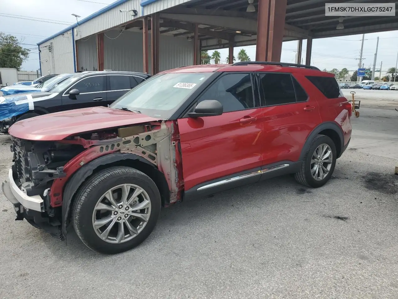 1FMSK7DHXLGC75247 2020 Ford Explorer Xlt