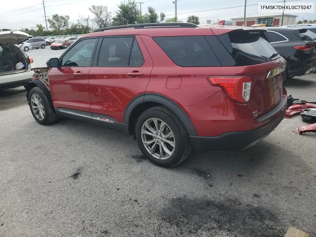 1FMSK7DHXLGC75247 2020 Ford Explorer Xlt