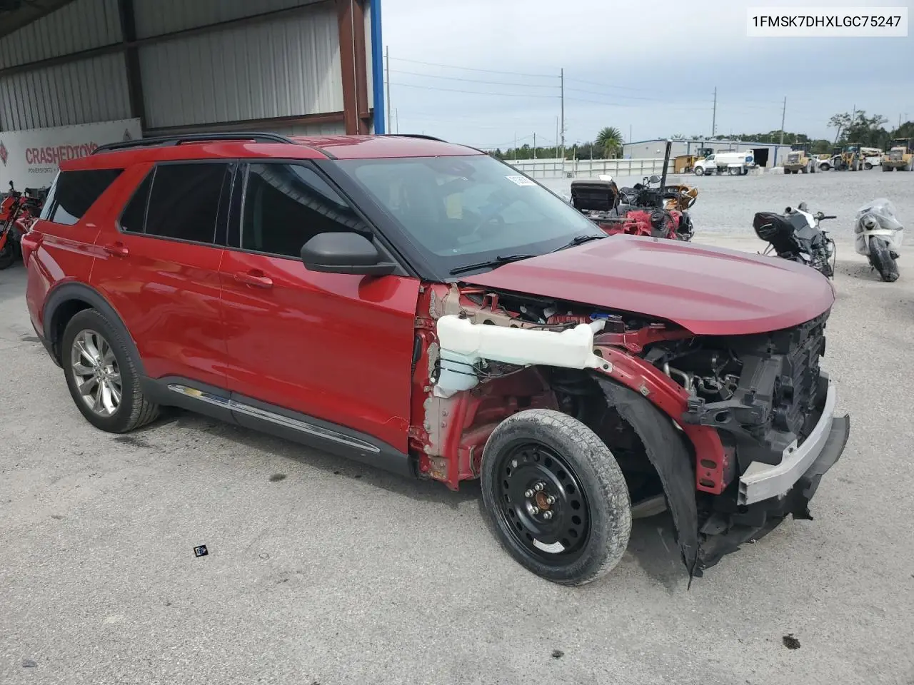 1FMSK7DHXLGC75247 2020 Ford Explorer Xlt