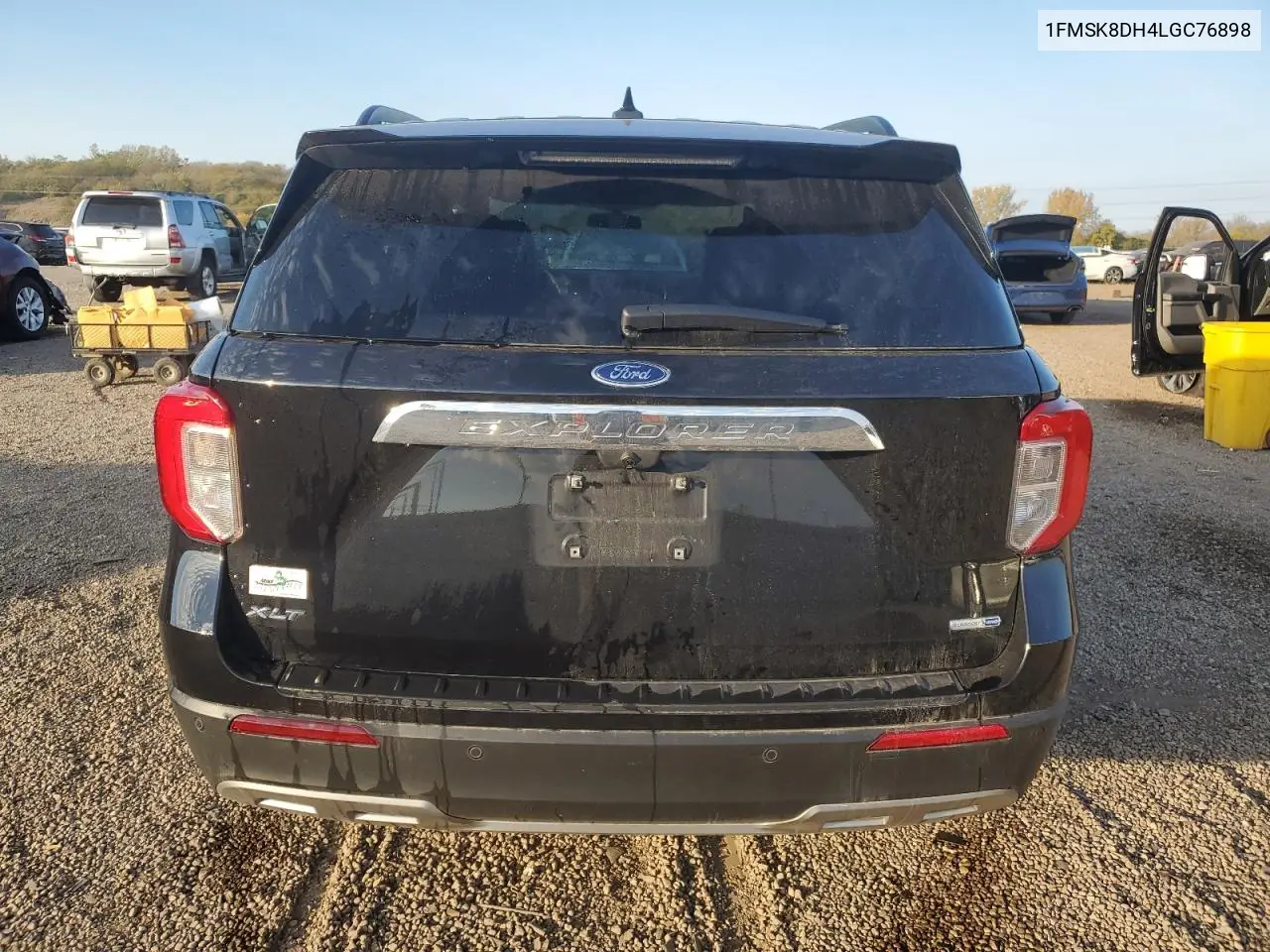 1FMSK8DH4LGC76898 2020 Ford Explorer Xlt