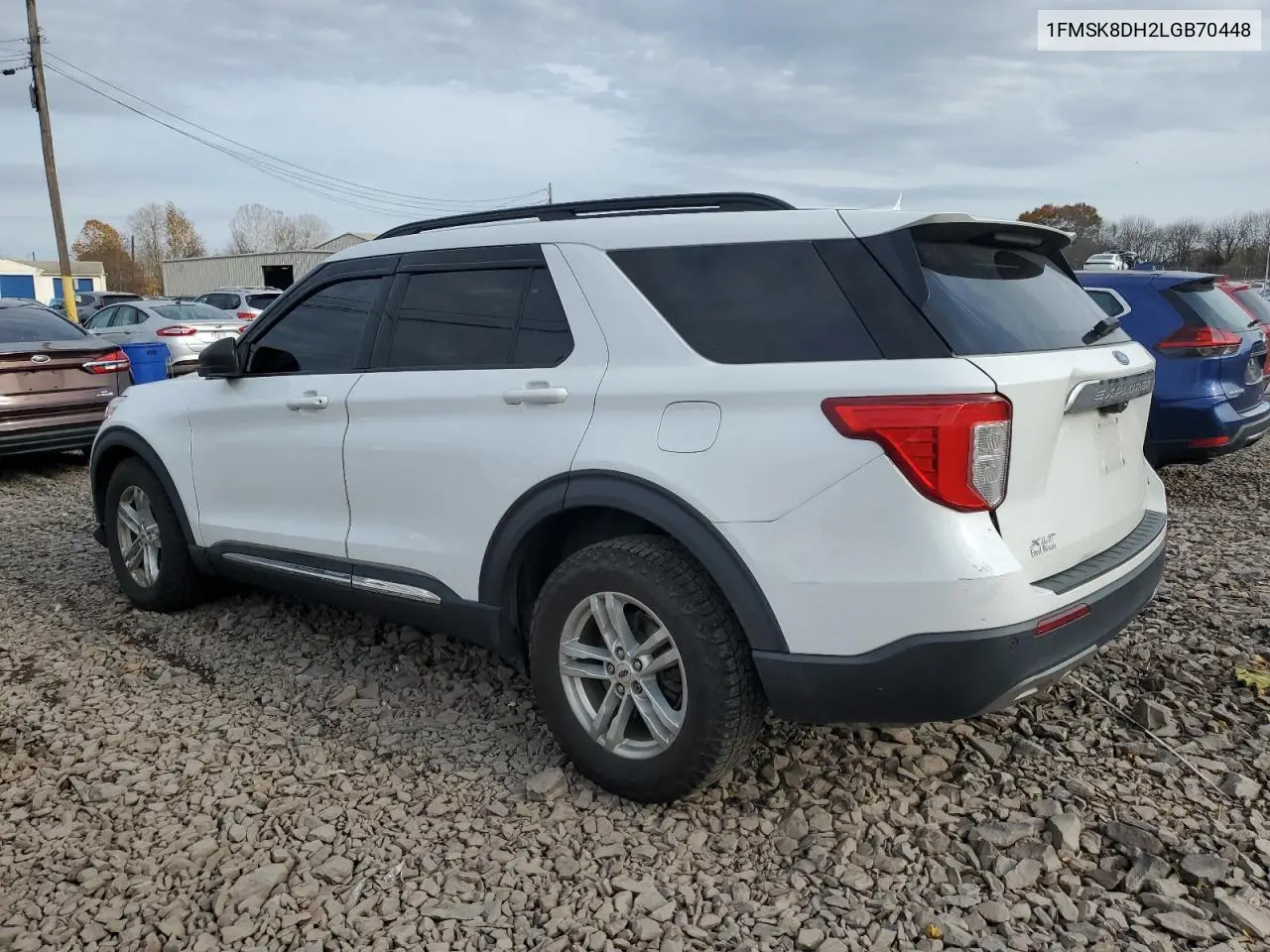 1FMSK8DH2LGB70448 2020 Ford Explorer Xlt