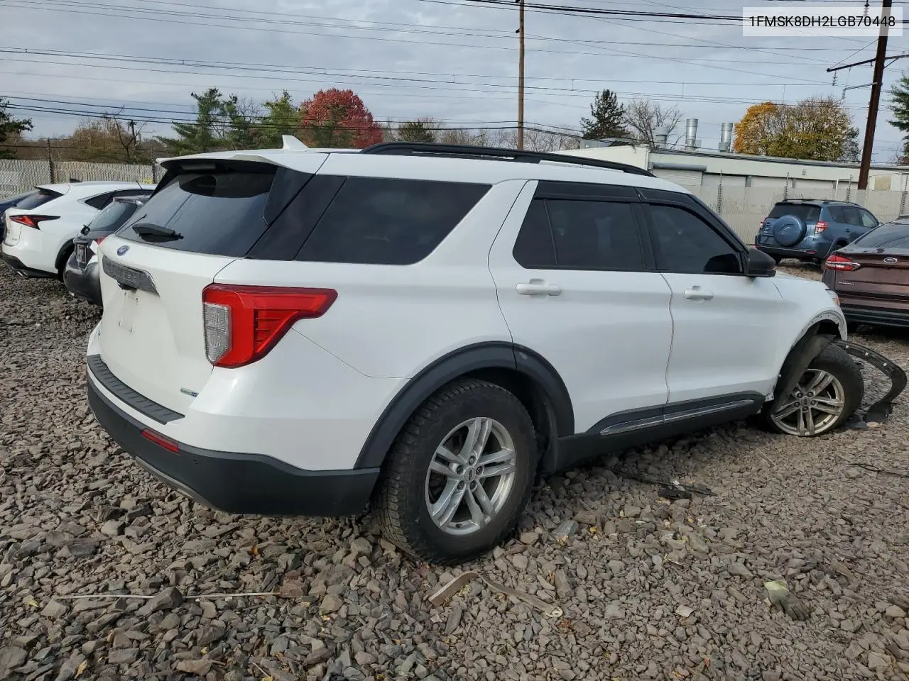 1FMSK8DH2LGB70448 2020 Ford Explorer Xlt