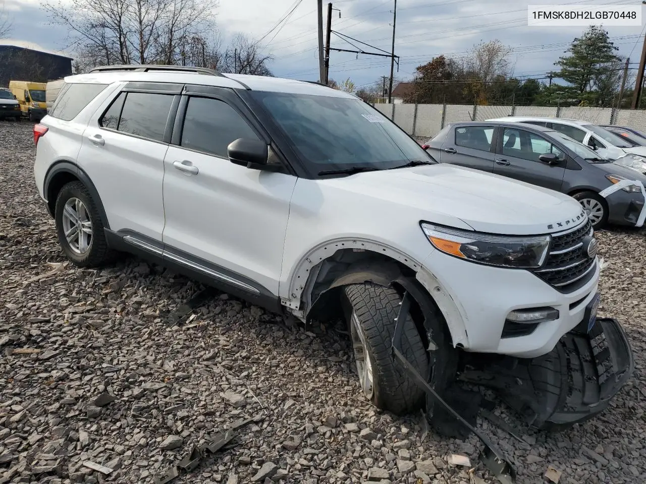 1FMSK8DH2LGB70448 2020 Ford Explorer Xlt