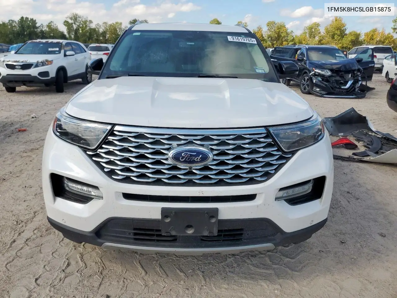 1FM5K8HC5LGB15875 2020 Ford Explorer Platinum