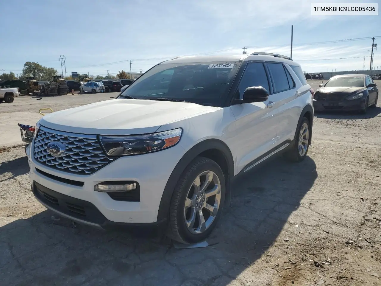 1FM5K8HC9LGD05436 2020 Ford Explorer Platinum