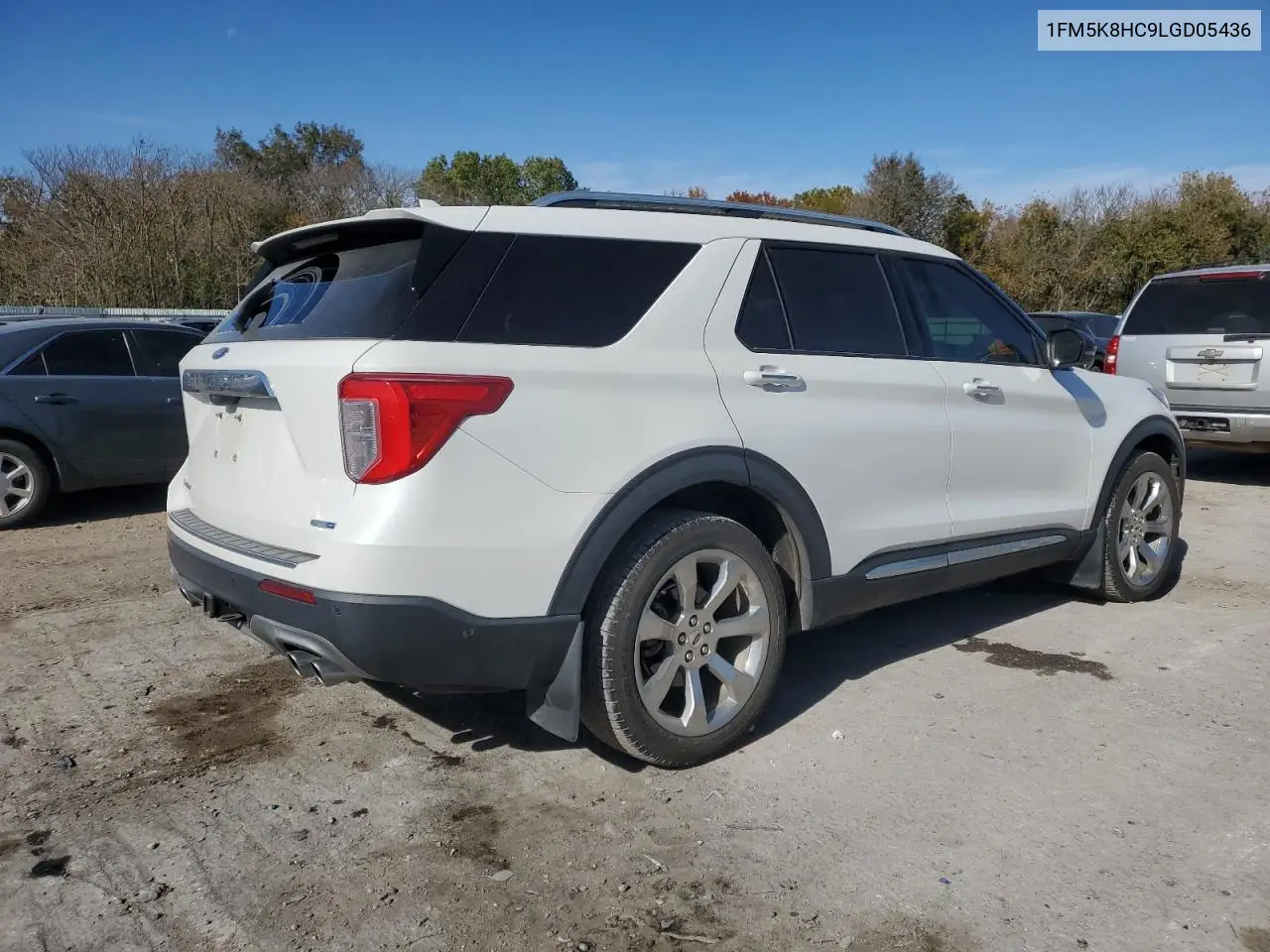 1FM5K8HC9LGD05436 2020 Ford Explorer Platinum