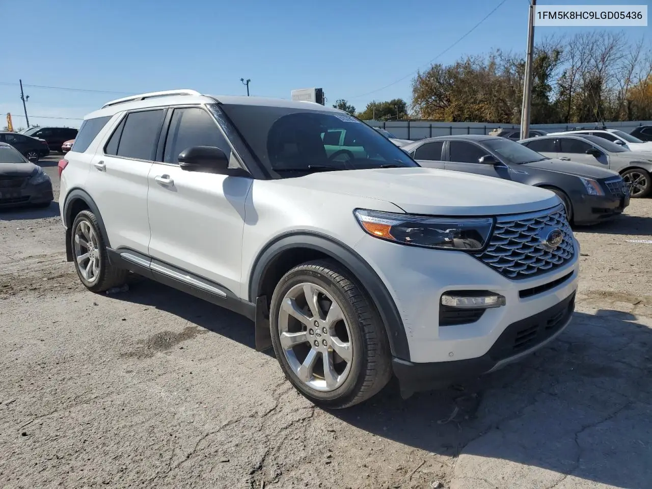 1FM5K8HC9LGD05436 2020 Ford Explorer Platinum