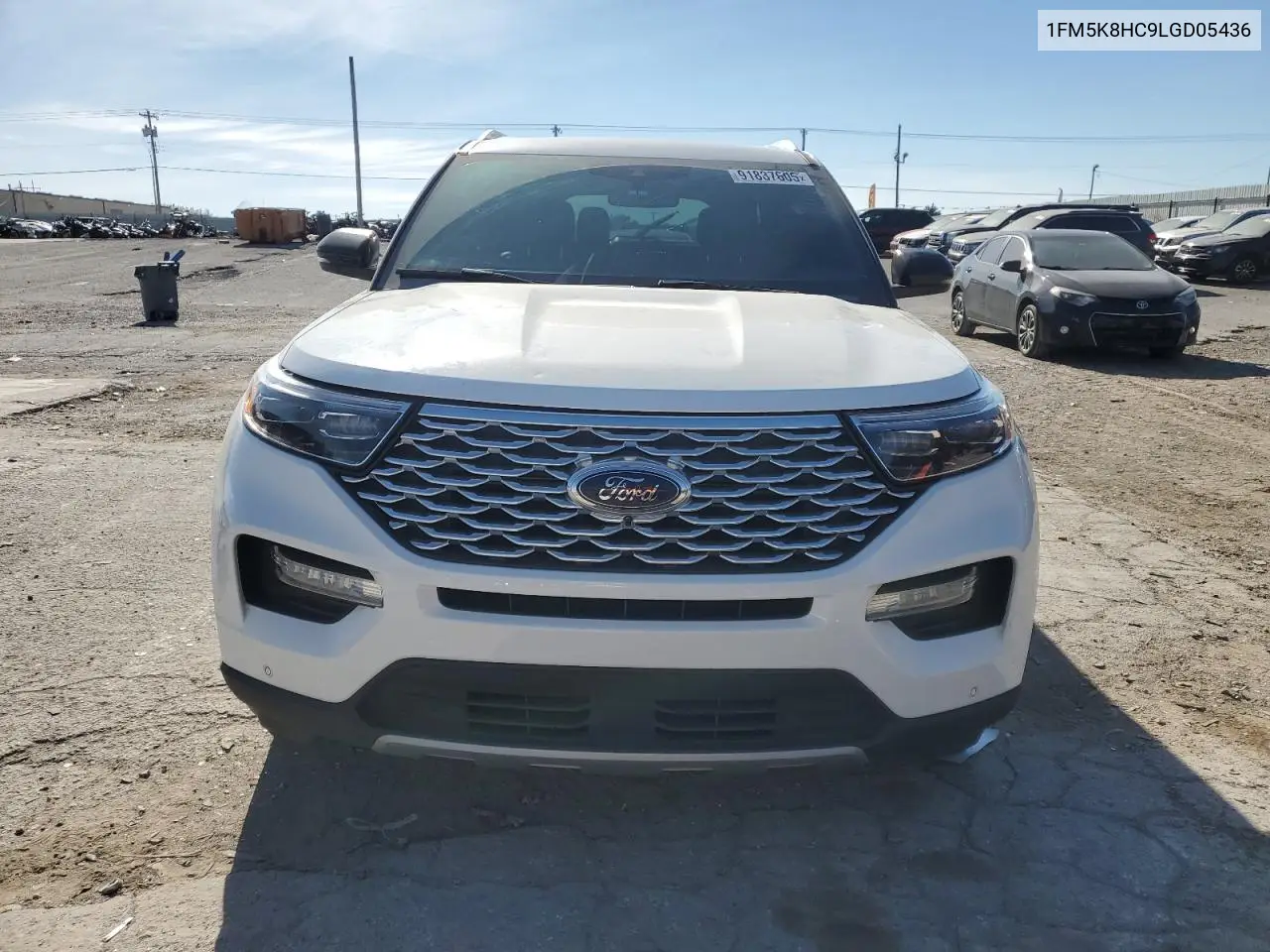 1FM5K8HC9LGD05436 2020 Ford Explorer Platinum