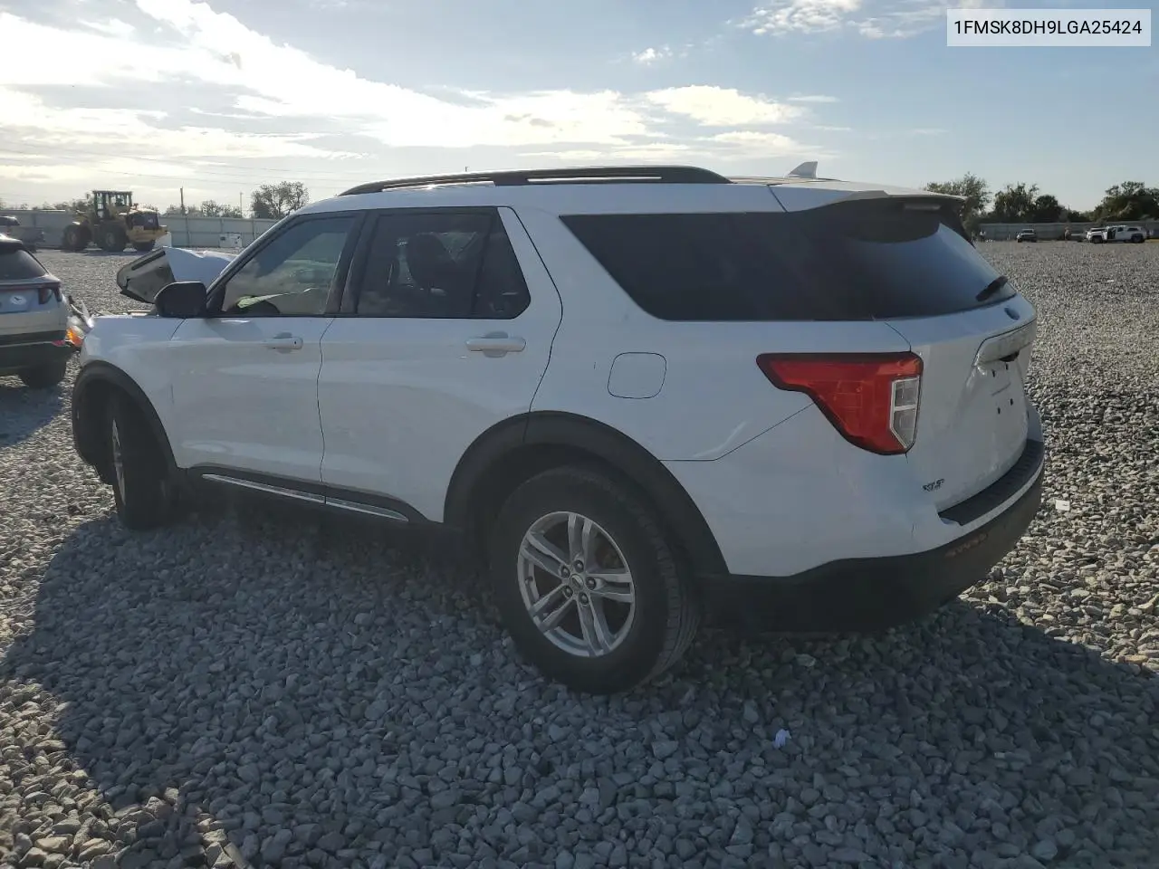 1FMSK8DH9LGA25424 2020 Ford Explorer Xlt