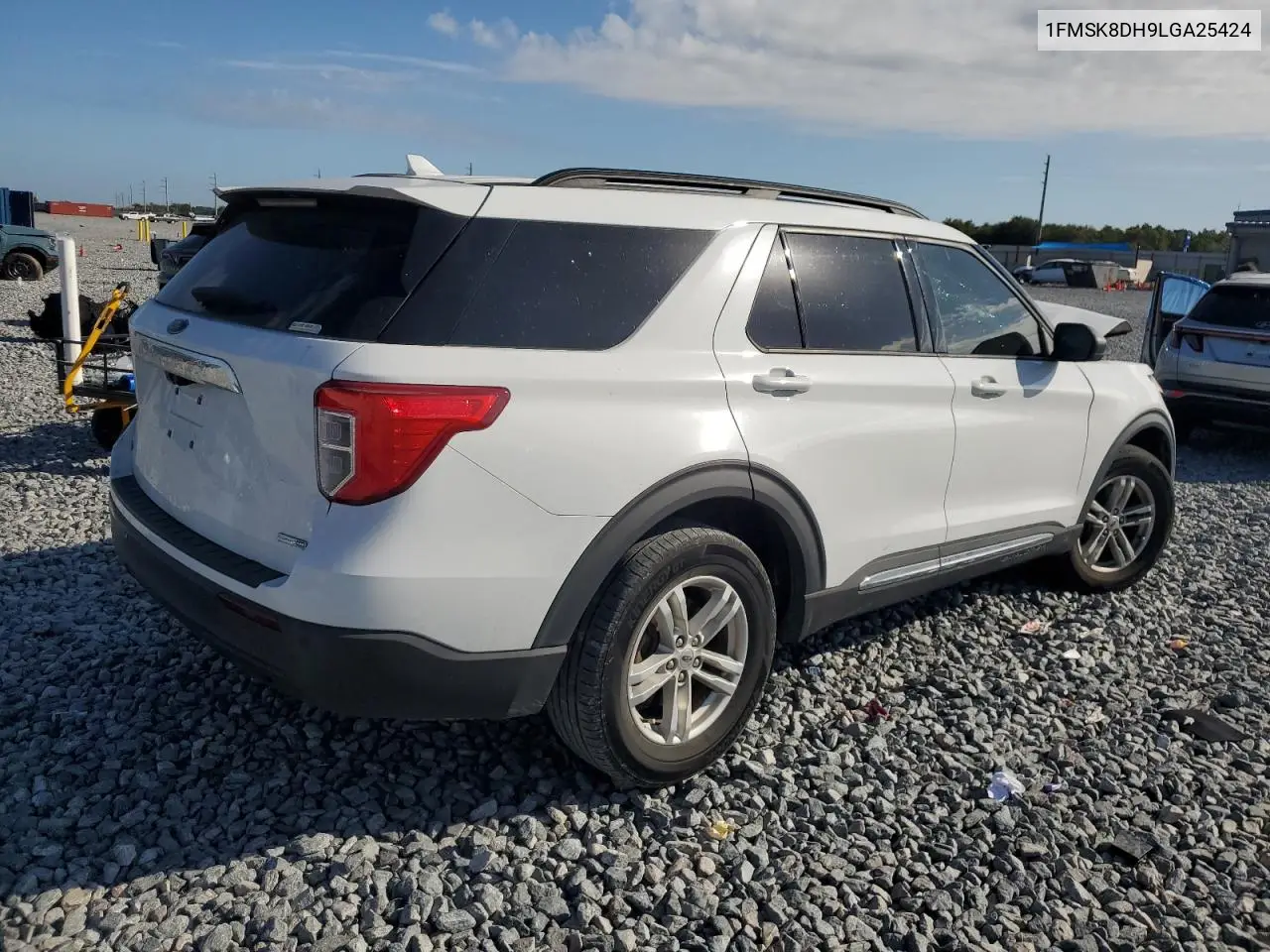 1FMSK8DH9LGA25424 2020 Ford Explorer Xlt