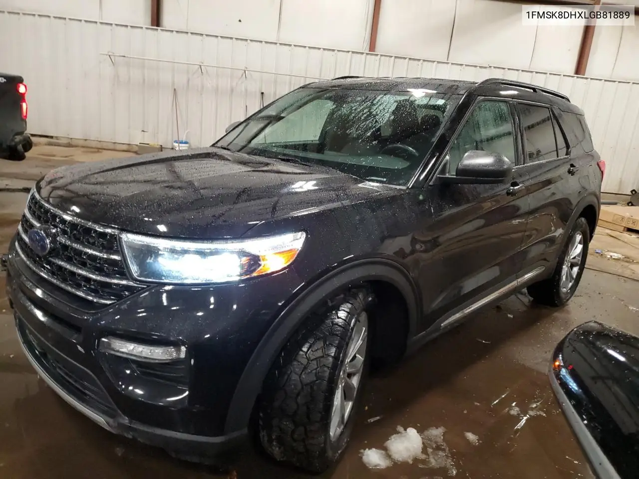 1FMSK8DHXLGB81889 2020 Ford Explorer Xlt