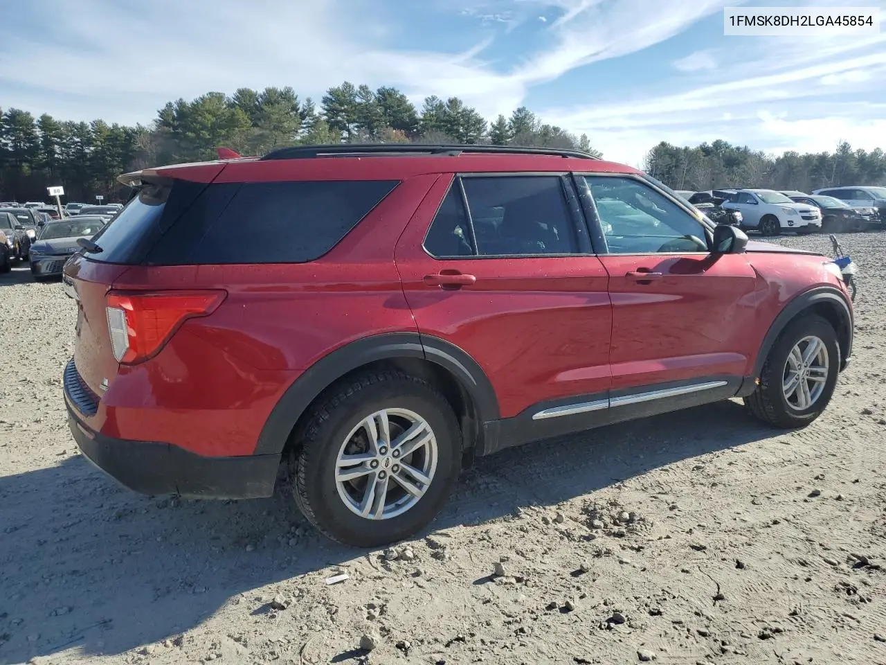 1FMSK8DH2LGA45854 2020 Ford Explorer Xlt
