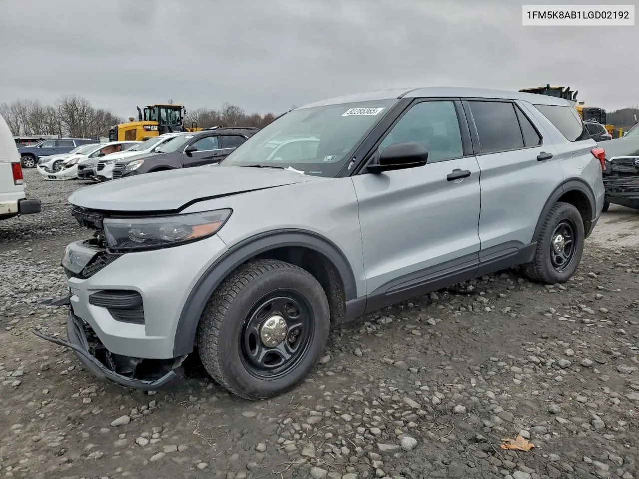 1FM5K8AB1LGD02192 2020 Ford Explorer Police Interceptor