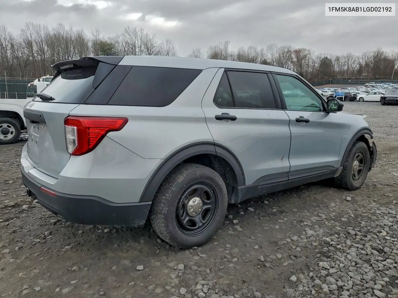 1FM5K8AB1LGD02192 2020 Ford Explorer Police Interceptor