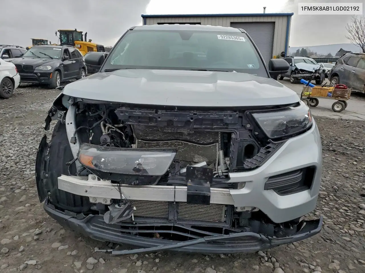 1FM5K8AB1LGD02192 2020 Ford Explorer Police Interceptor