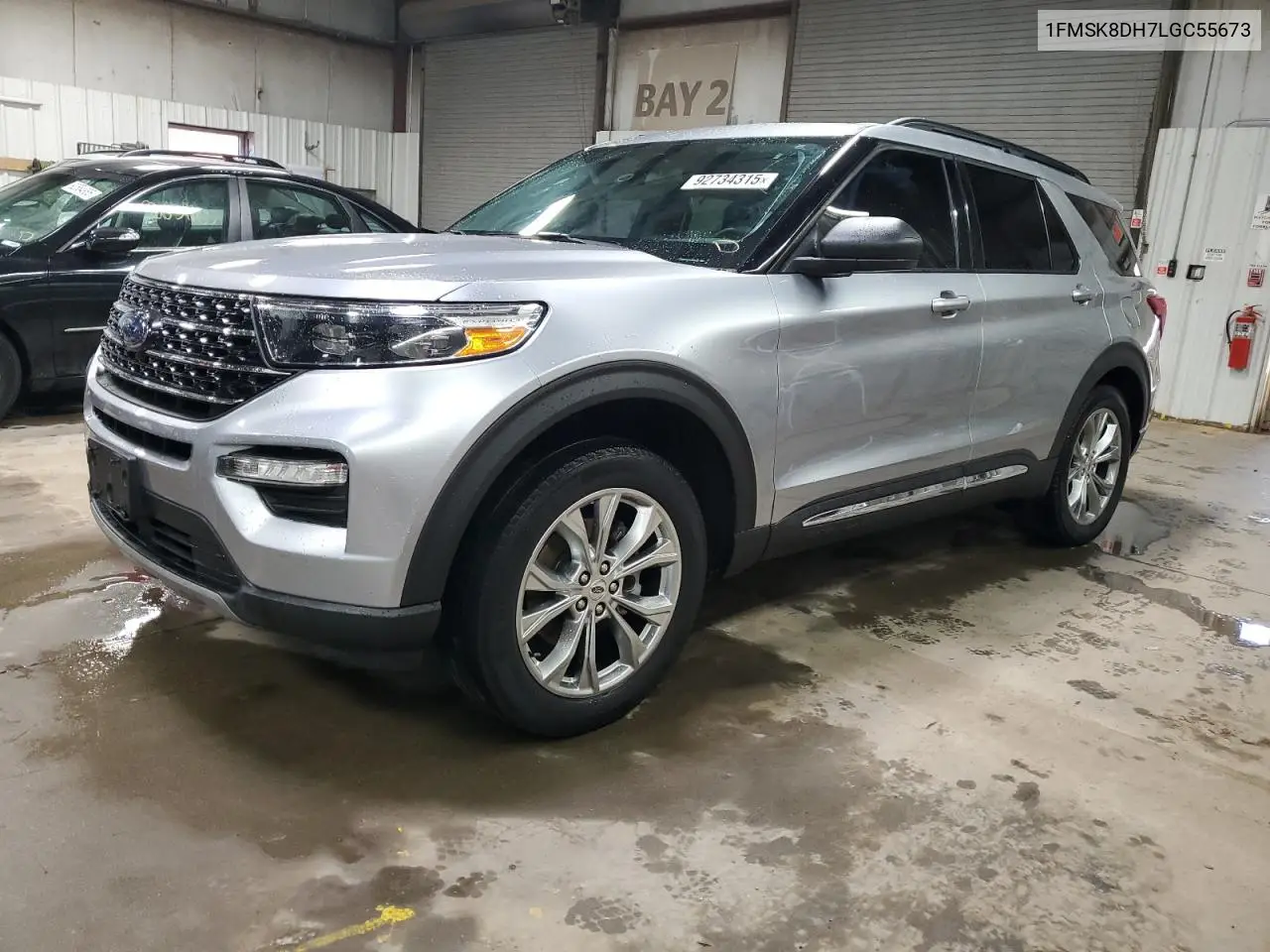 1FMSK8DH7LGC55673 2020 Ford Explorer Xlt
