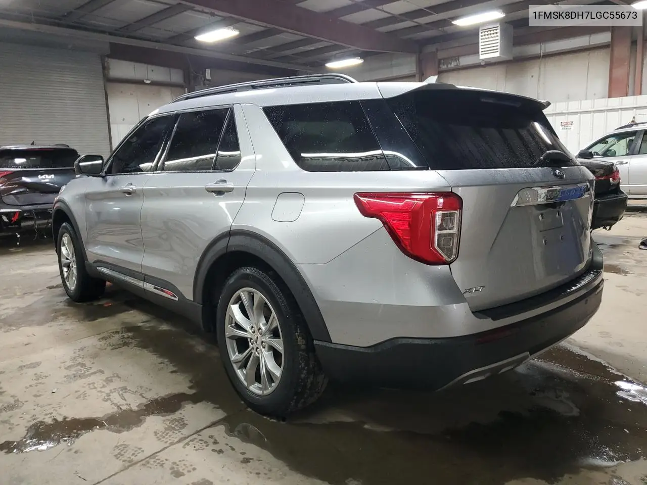 1FMSK8DH7LGC55673 2020 Ford Explorer Xlt