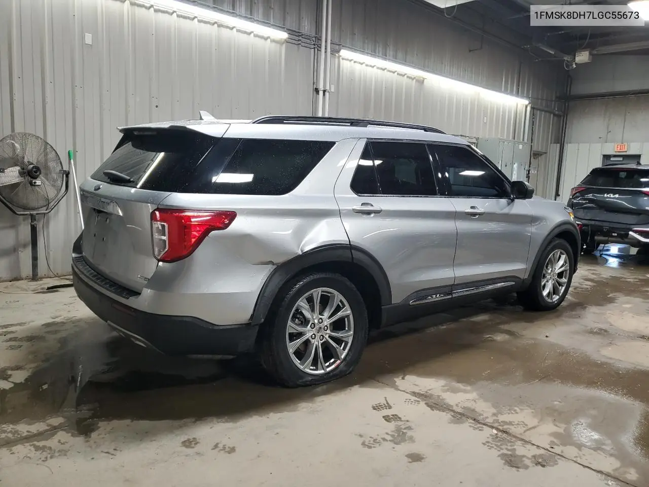 1FMSK8DH7LGC55673 2020 Ford Explorer Xlt