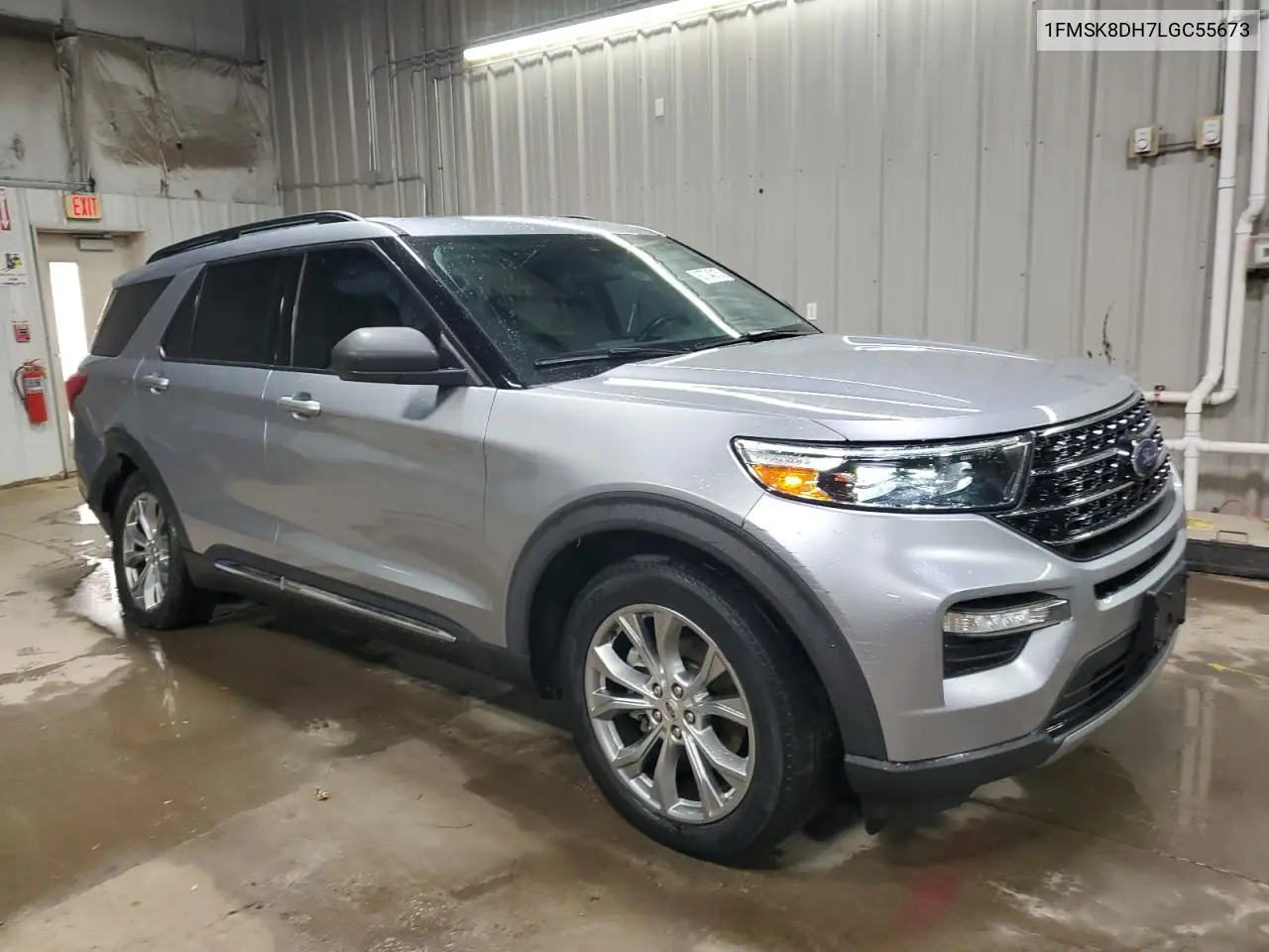 1FMSK8DH7LGC55673 2020 Ford Explorer Xlt
