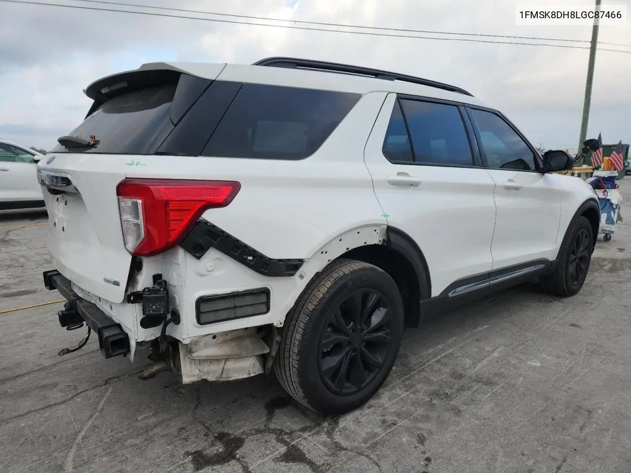1FMSK8DH8LGC87466 2020 Ford Explorer Xlt