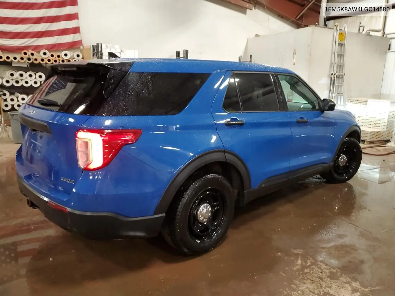 1FM5K8AW4LGC14580 2020 Ford Explorer Police Interceptor