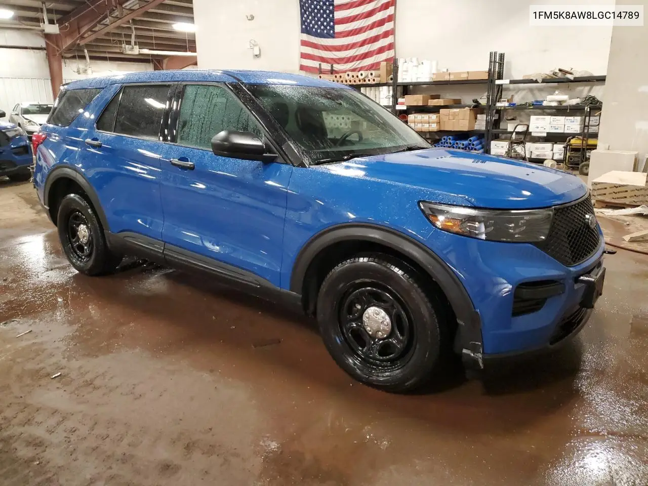 1FM5K8AW8LGC14789 2020 Ford Explorer Police Interceptor