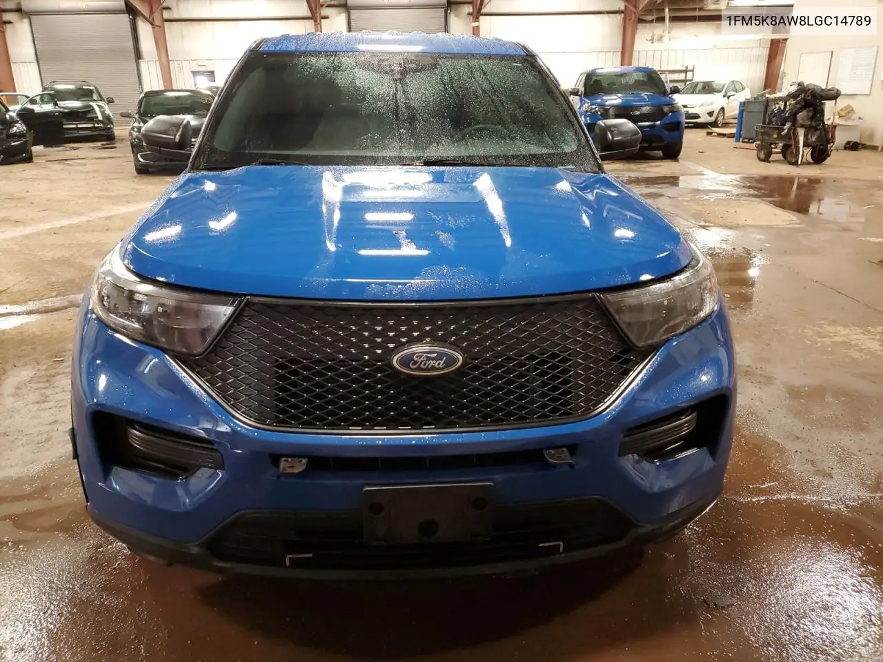 1FM5K8AW8LGC14789 2020 Ford Explorer Police Interceptor