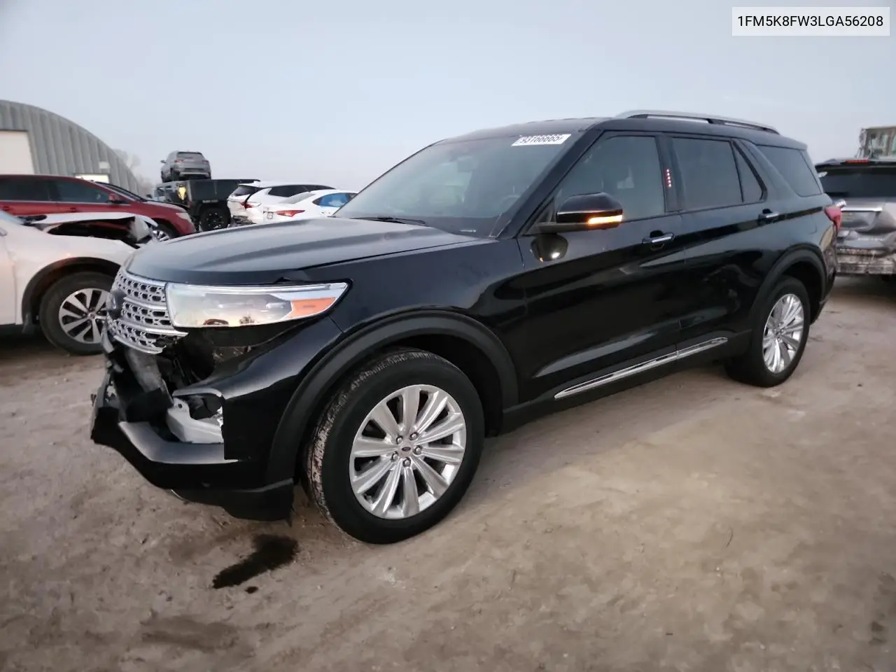 1FM5K8FW3LGA56208 2020 Ford Explorer Limited