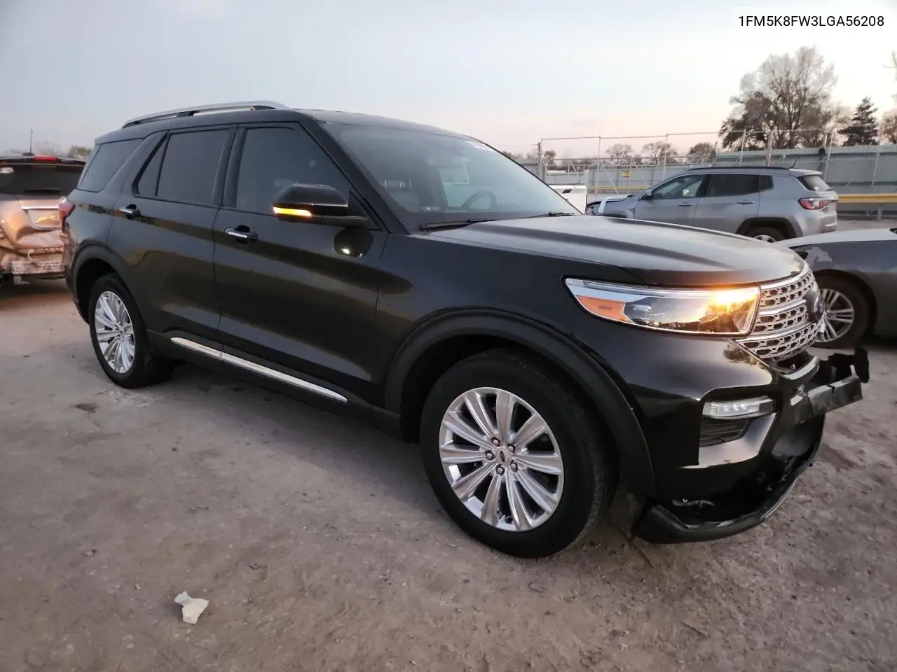 1FM5K8FW3LGA56208 2020 Ford Explorer Limited