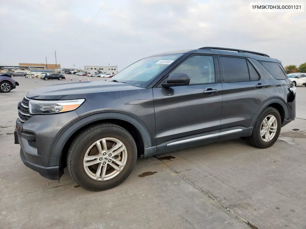 1FMSK7DH3LGC01121 2020 Ford Explorer Xlt