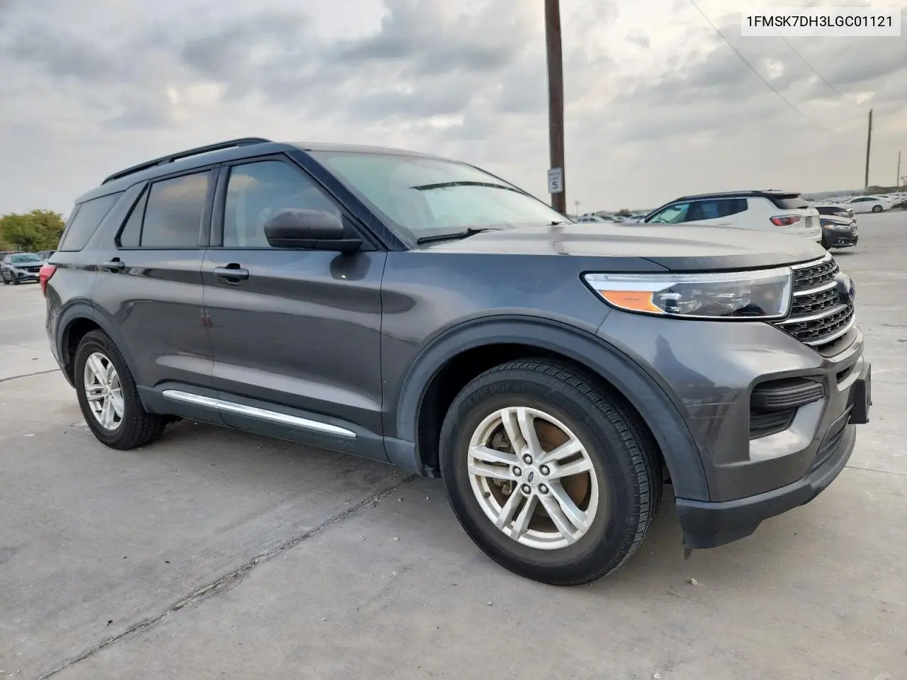 1FMSK7DH3LGC01121 2020 Ford Explorer Xlt
