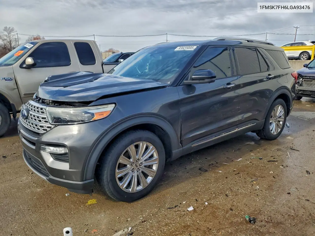 1FMSK7FH6LGA93476 2020 Ford Explorer Limited