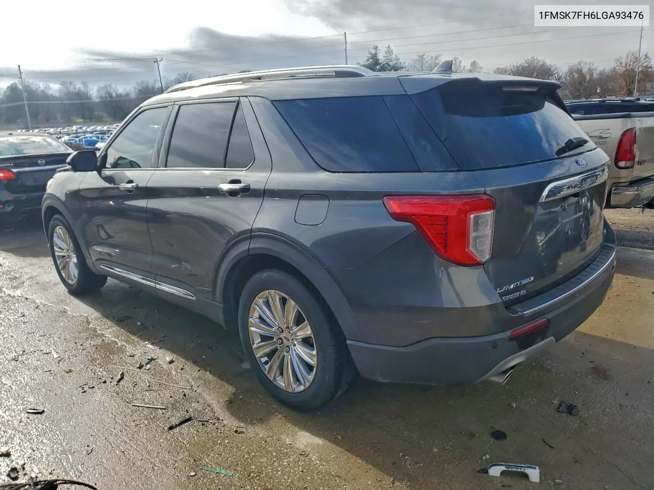 1FMSK7FH6LGA93476 2020 Ford Explorer Limited