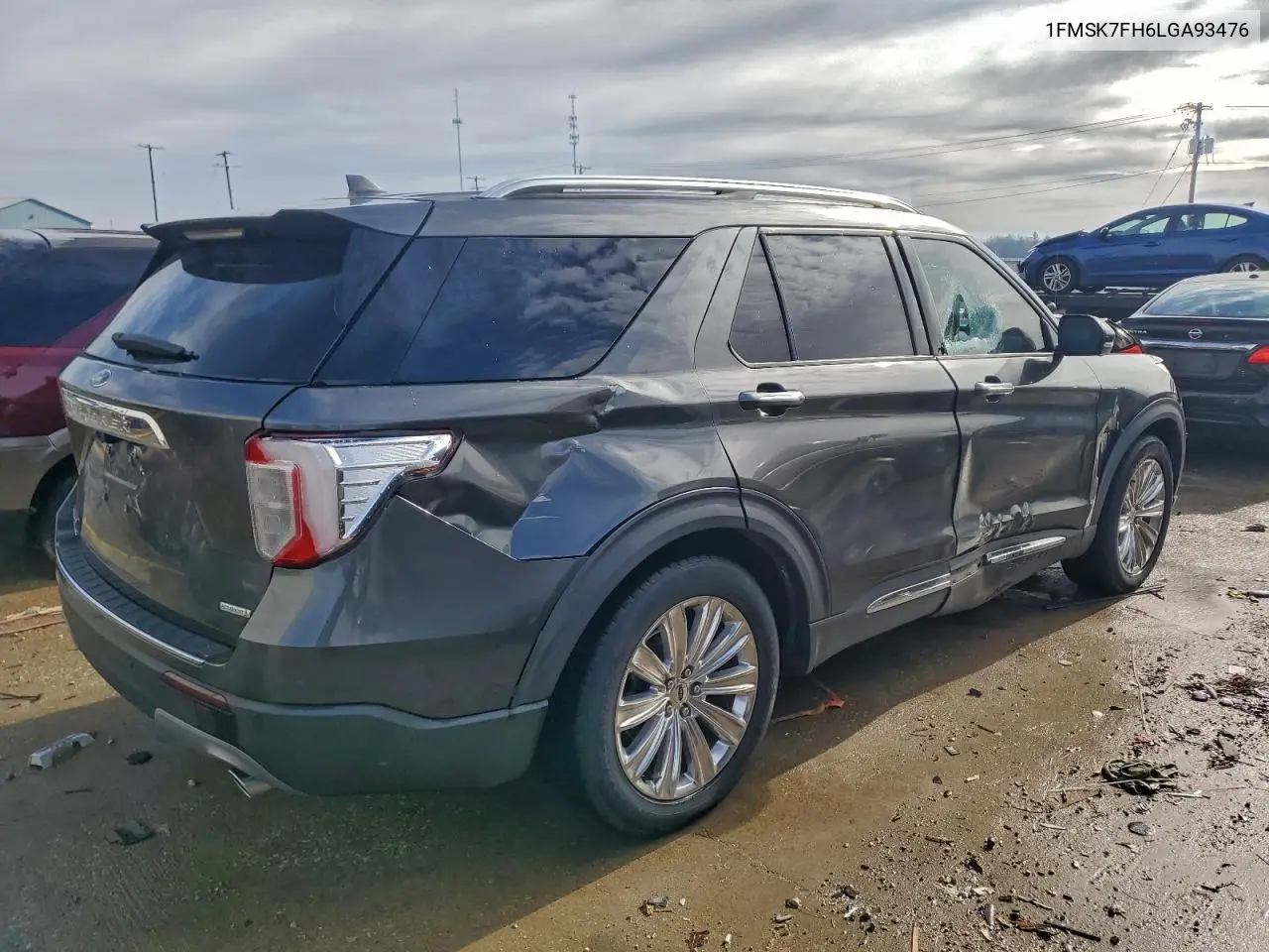 1FMSK7FH6LGA93476 2020 Ford Explorer Limited