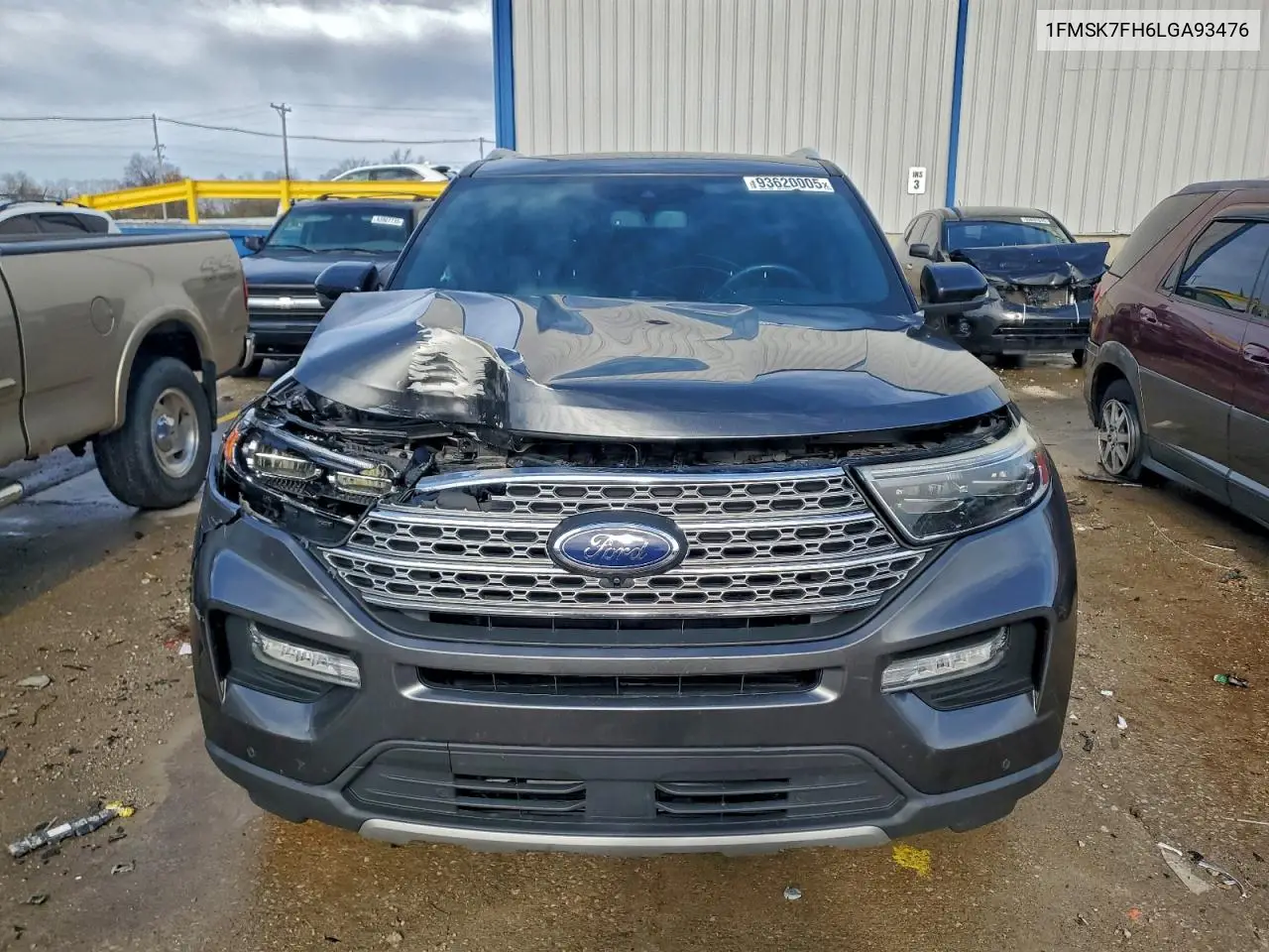 1FMSK7FH6LGA93476 2020 Ford Explorer Limited