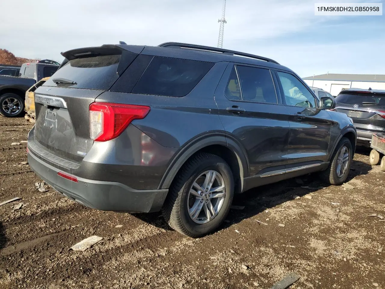 1FMSK8DH2LGB50958 2020 Ford Explorer Xlt