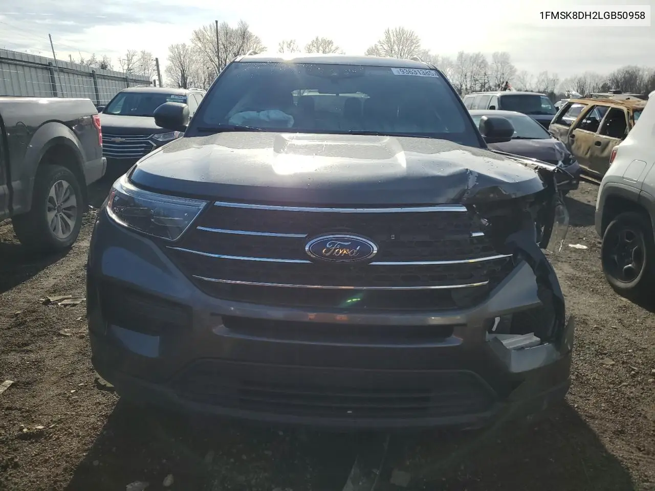 1FMSK8DH2LGB50958 2020 Ford Explorer Xlt
