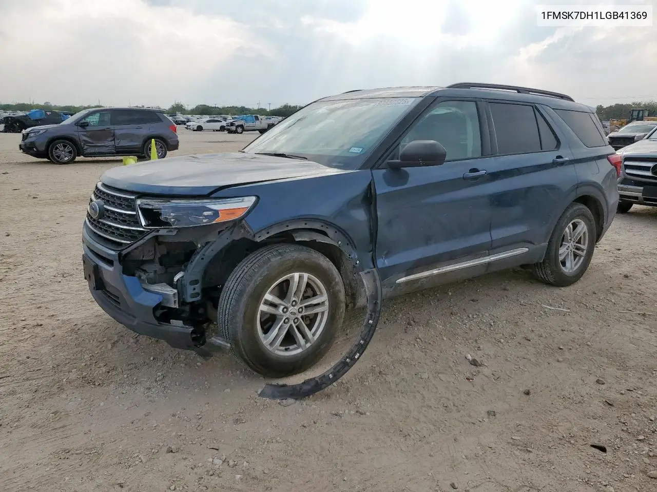 1FMSK7DH1LGB41369 2020 Ford Explorer Xlt