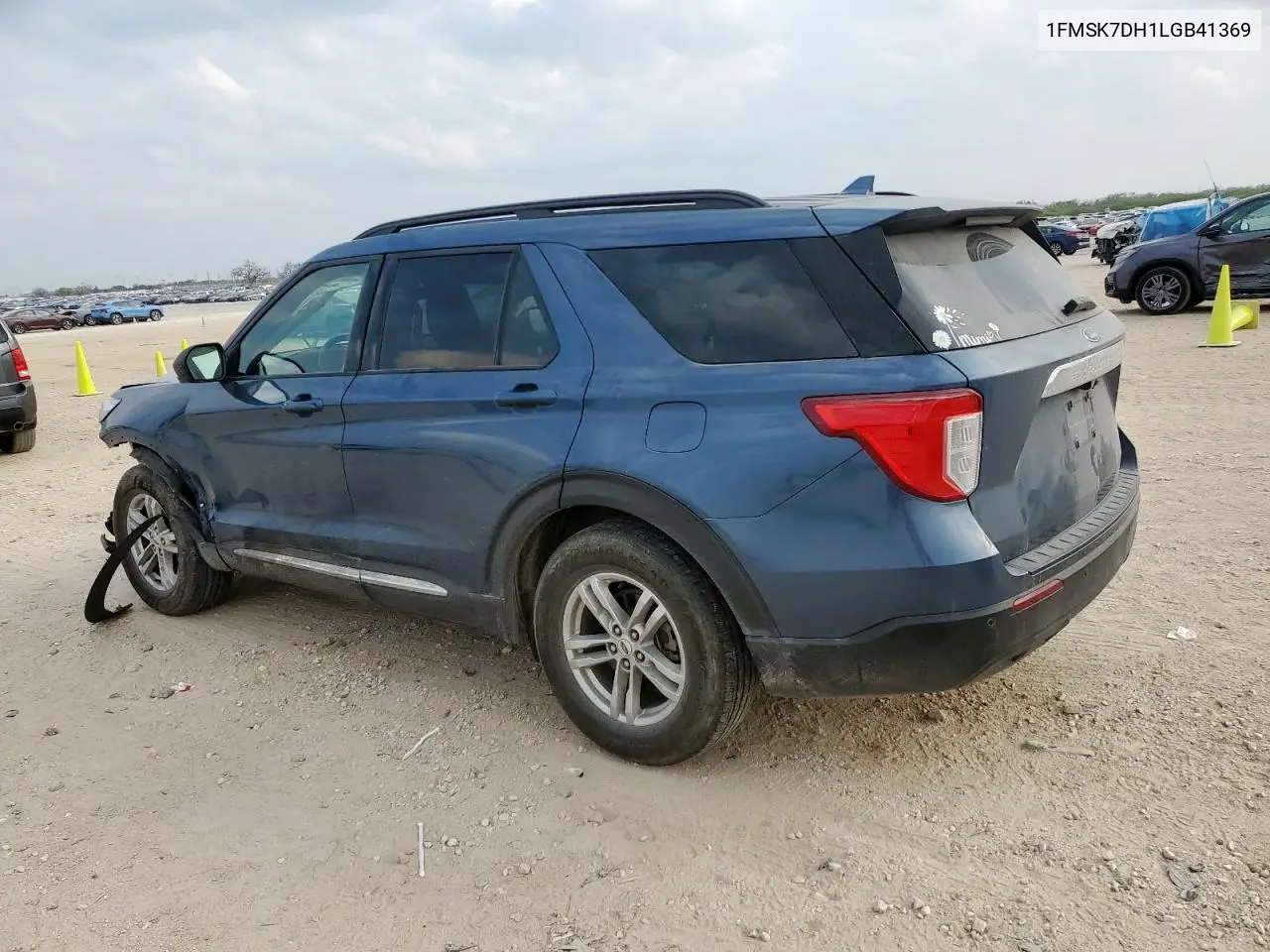 1FMSK7DH1LGB41369 2020 Ford Explorer Xlt