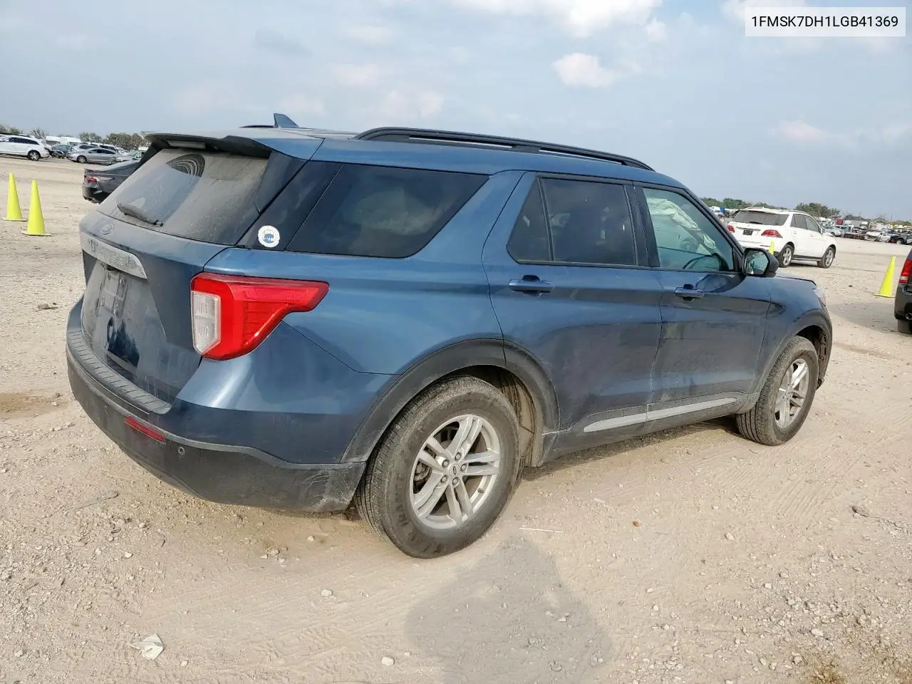 1FMSK7DH1LGB41369 2020 Ford Explorer Xlt