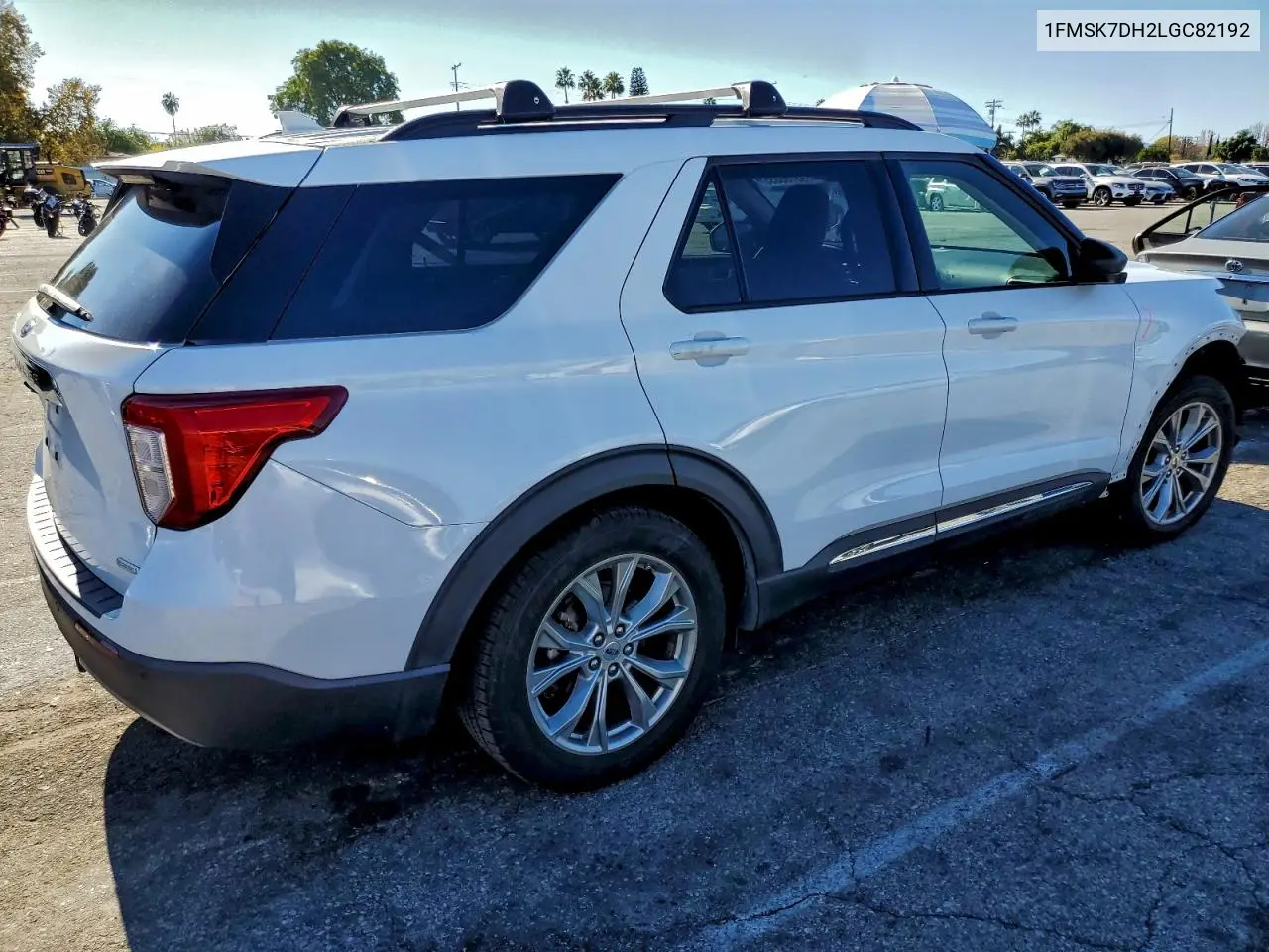 1FMSK7DH2LGC82192 2020 Ford Explorer Xlt