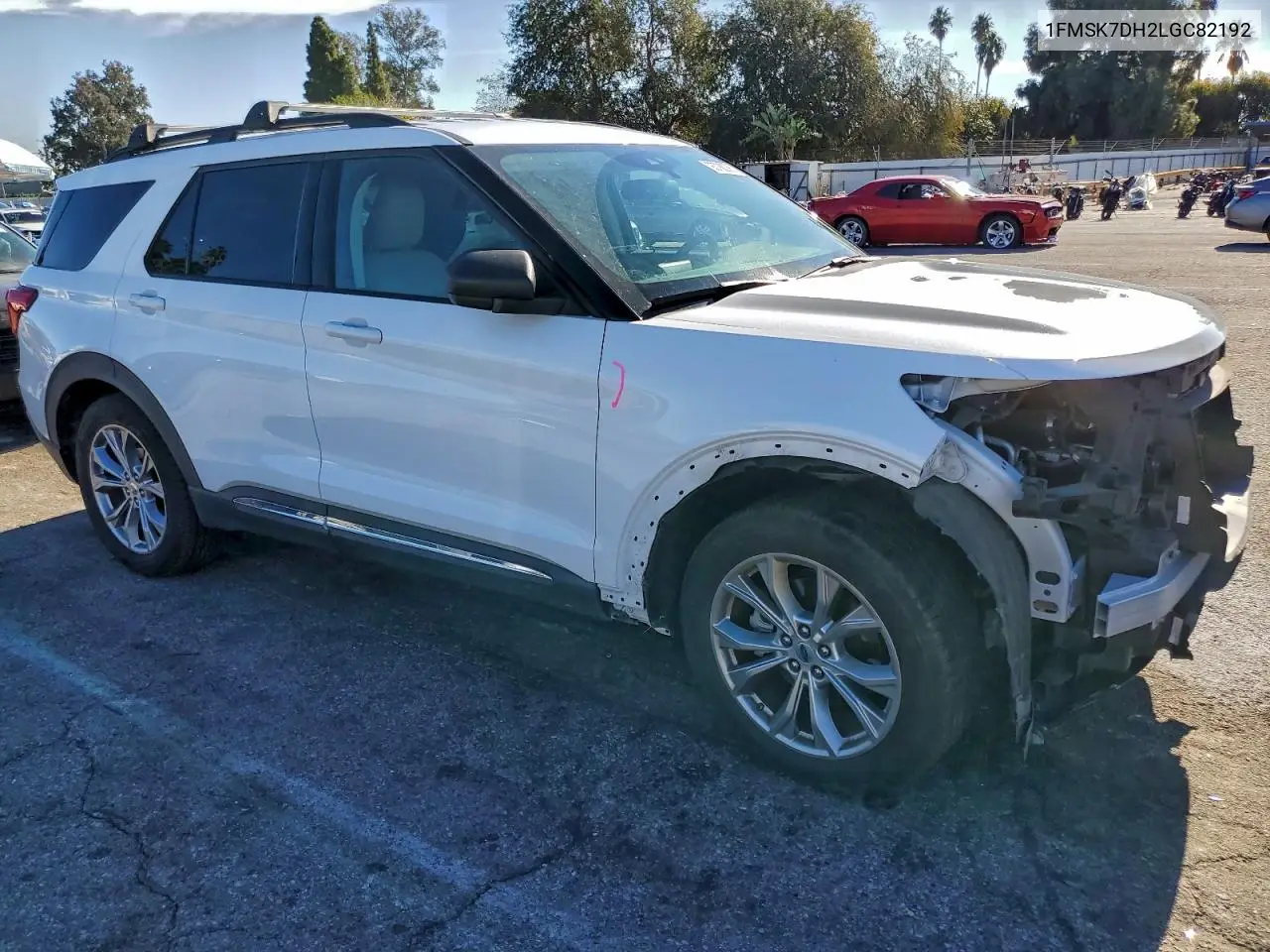 1FMSK7DH2LGC82192 2020 Ford Explorer Xlt