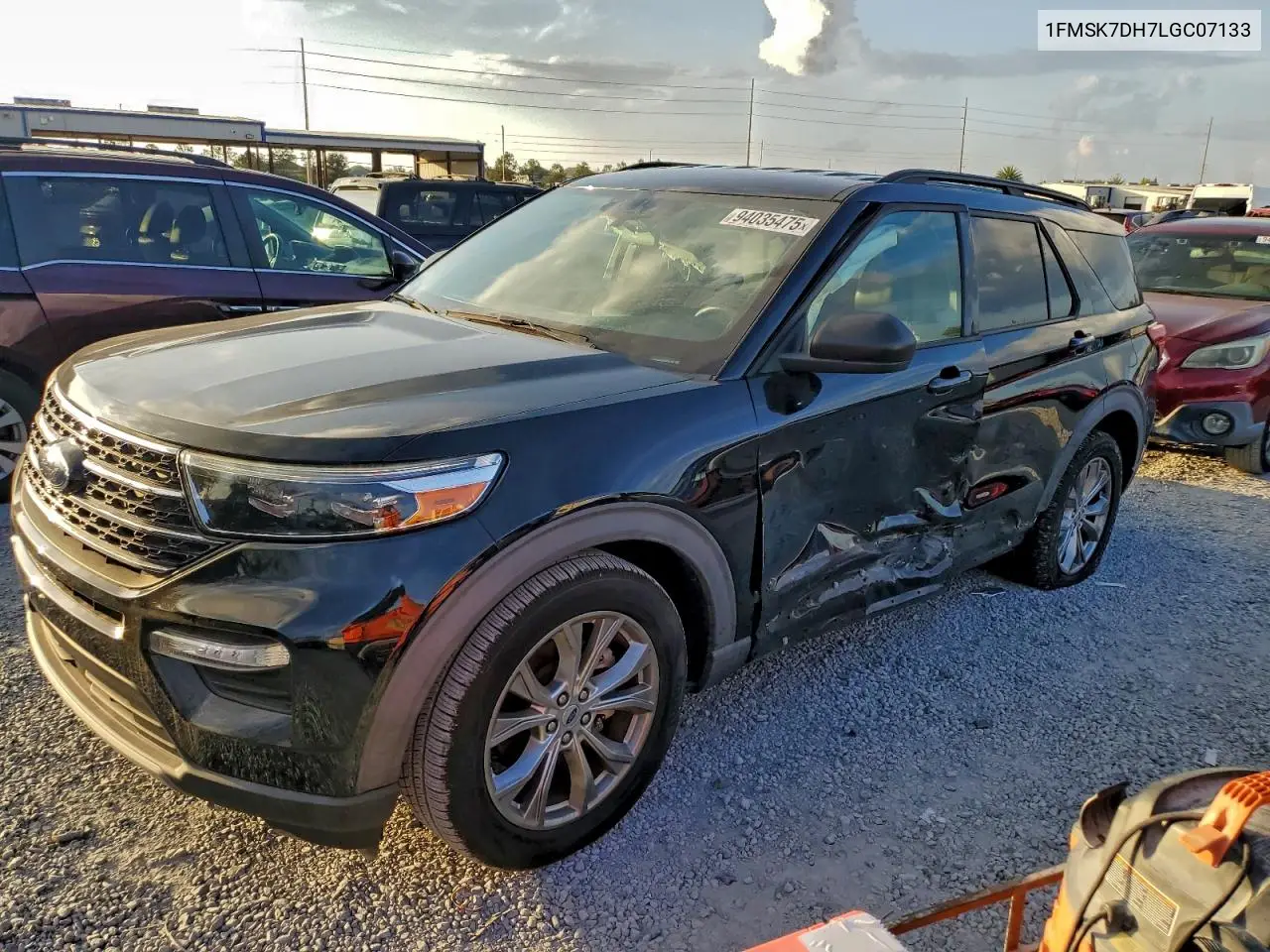 1FMSK7DH7LGC07133 2020 Ford Explorer Xlt