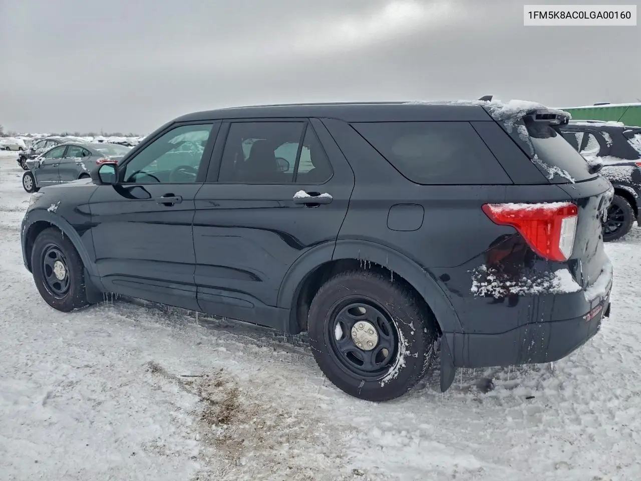 1FM5K8AC0LGA00160 2020 Ford Explorer Police Interceptor